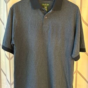 David Taylor Blue Polo Shirt Classic Design